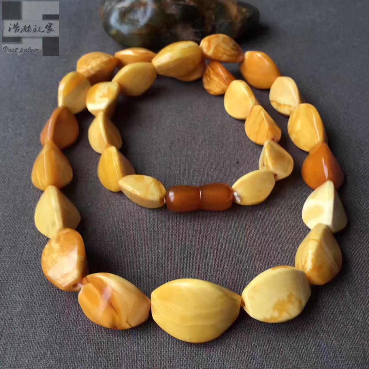 花蜜蜡手串