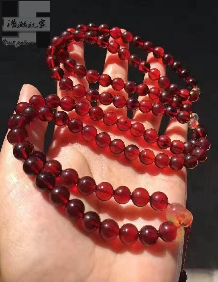血珀手串